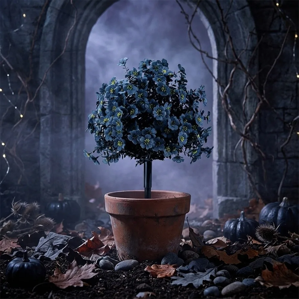 Halloween Tree Decoration with Festive Spooky Identity for Home and Event Use Ground Stake for Direct Installation Options