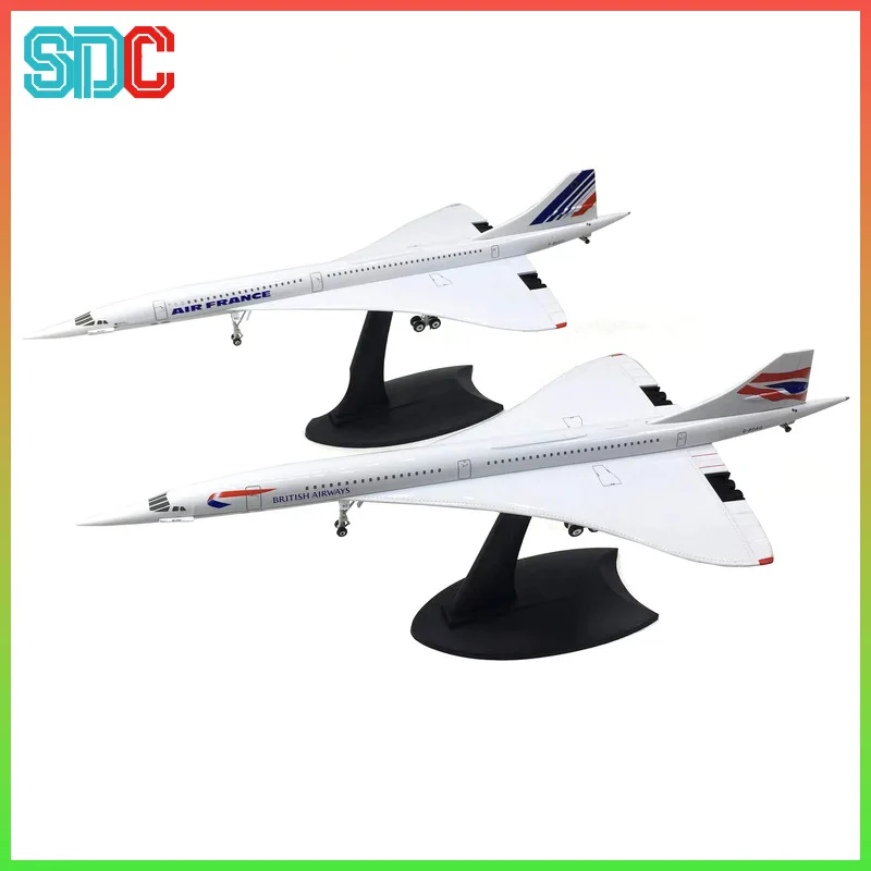 

Модель сверхзвукового самолета Concorde, масштаб 1:200, модель самолета из сплава, коллекционная игрушка-дисплей, модель вертолета без дистанционного управления