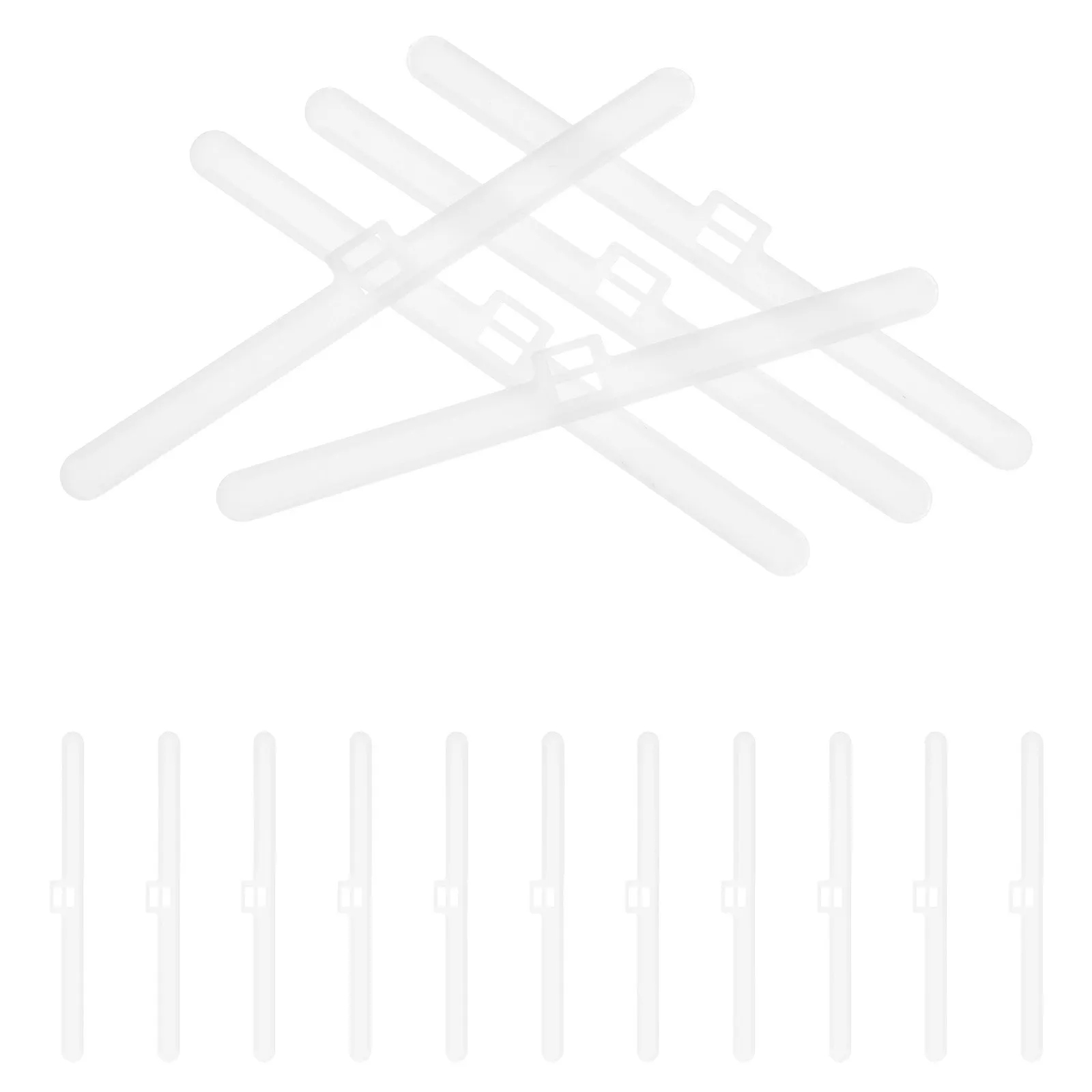 20Pcs Vertical Blind Hangers Plastic Window Blind Slat Holders Replacement Parts for Living Room Bedroom Kitchen