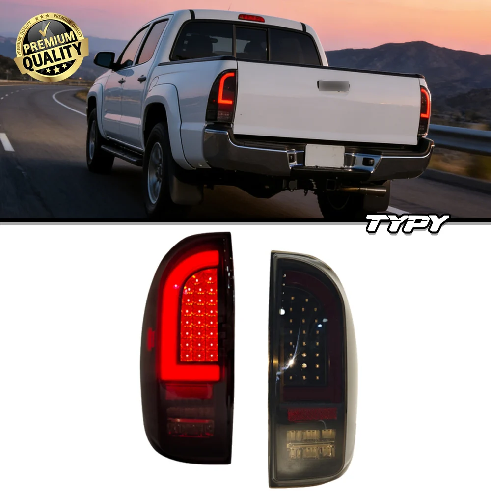 

TYPY Car Turn signal Tail Lamp LED Fit For Toyota Tacoma 2005-2015 Automobile Rear Lamps Brake LED Taillights Car Accessories