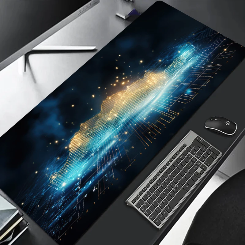 Inside Motherboard Circuit Board Mouse Pad Large Computer Office Game Mat Rubber Anti-slip Gaming Accessories Keyboard Desk Pads