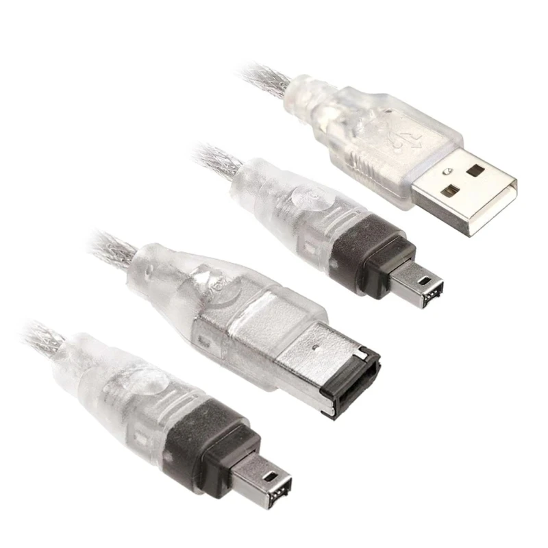 USB To 1394 FireWire Cable Data Cord For Video Editing And Stable Transmission 83CF