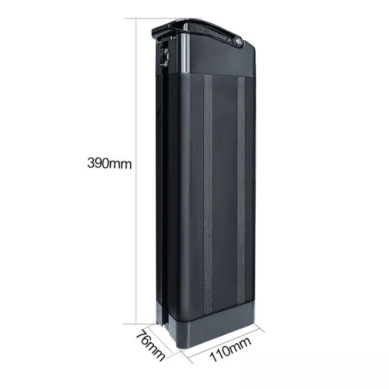 24V 8/10/12.5/15/17.5Ah Large Capacity Replaceable Battery for Electric Bike Silver fish Lithium Battery Discharge Bottom Output