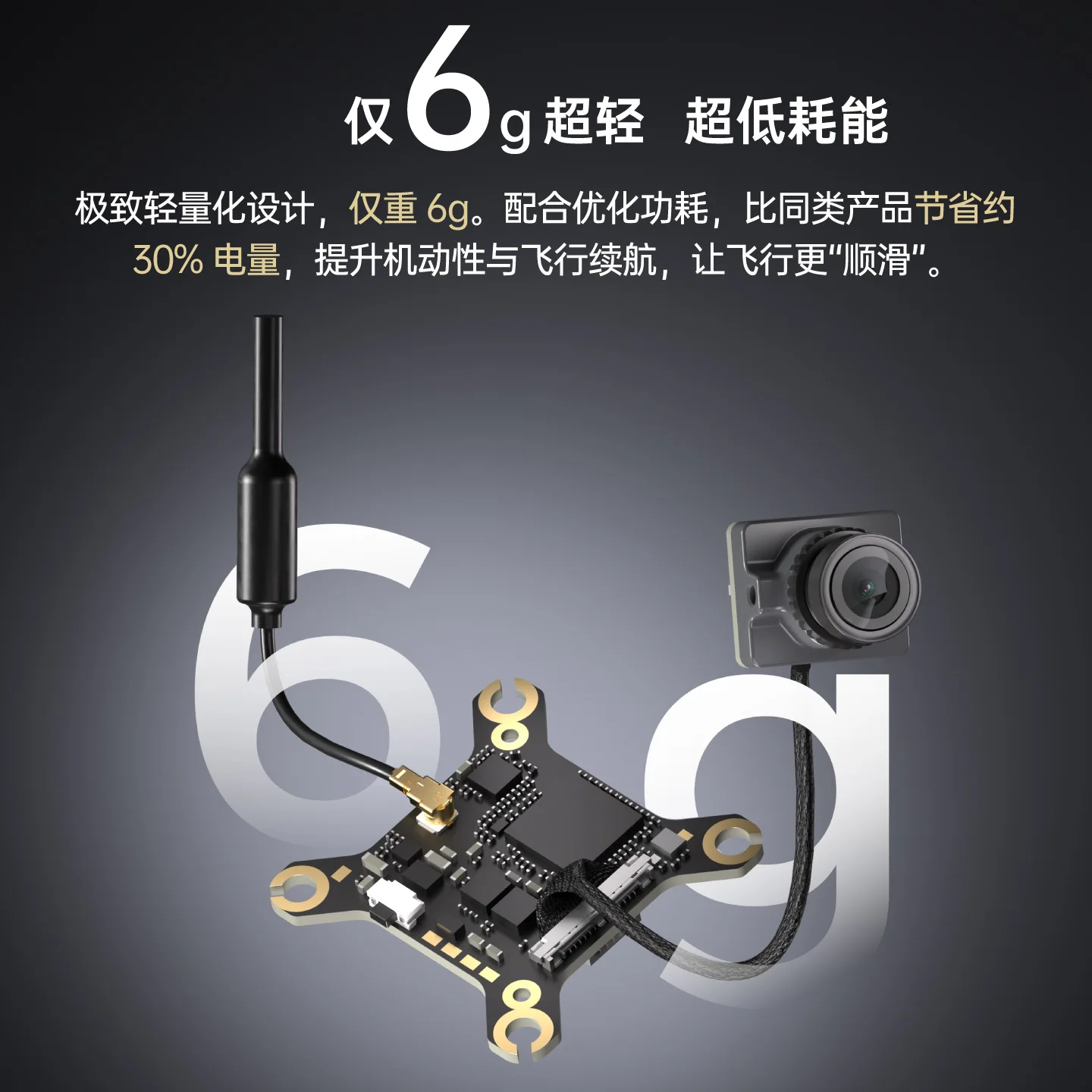 CADDXFPV Card Ascent Lite VTX PROTOS digital high definition image transmission set fpv all-in-one machine