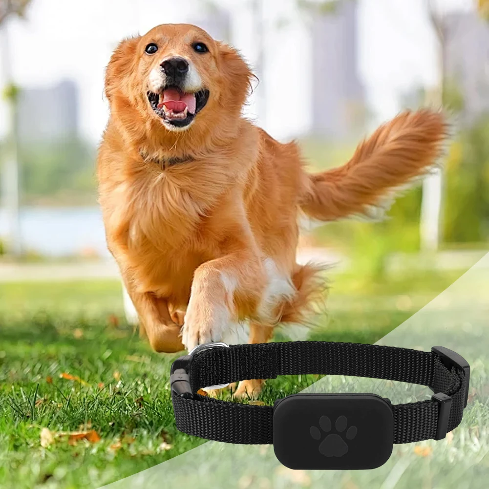 

Suitable for iOS and Android Adjustable Pet CollarPet Tracking Locator Water Proofing Collar Cat Dog Anti Loss Locator