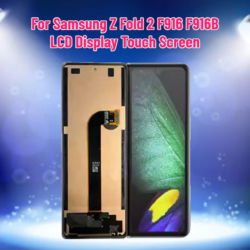 TFT  LCD for Samsung Z Fold 2 F916 F916B LCD Display Touch Screen Digitizer Assembly Replacement for Z Fold2 Screen