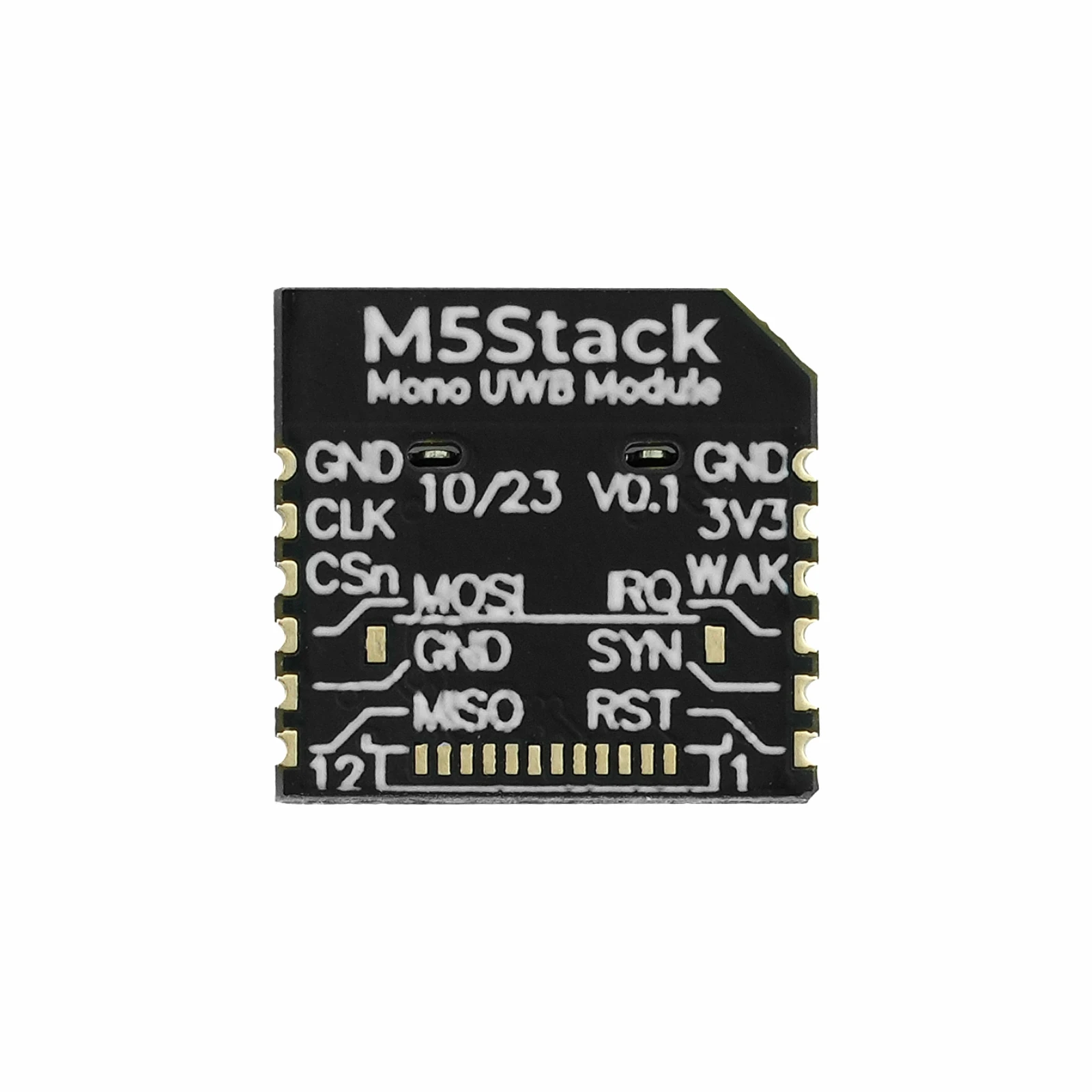 Oficjalny moduł UWB M5Stamp firmy M5Stack (QM33120W) — zdjęcie produktu 5