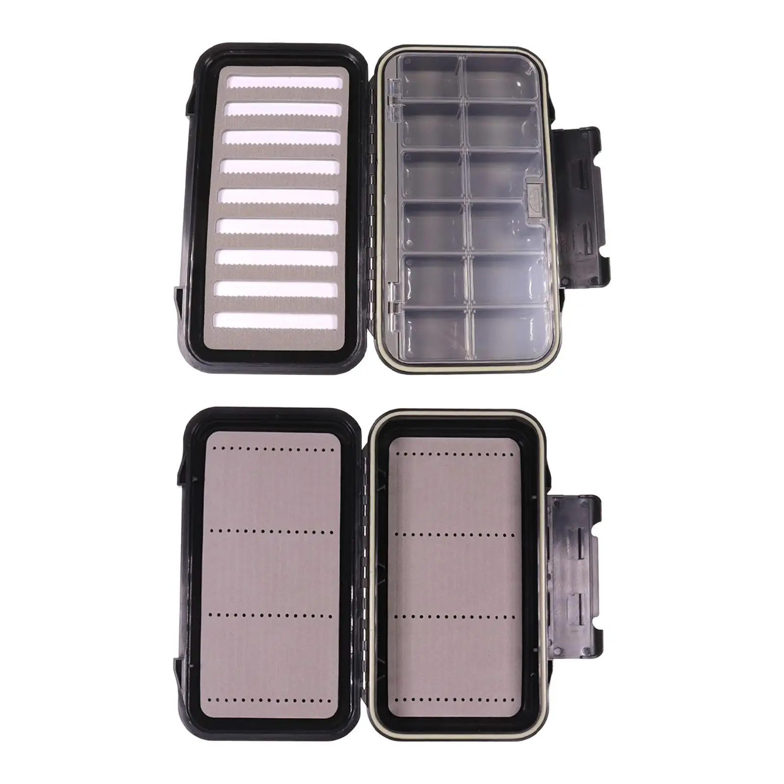 

Практичный чехол для рыболовных снастей нахлыстом с губкой, многофункциональный ящик для хранения приманок