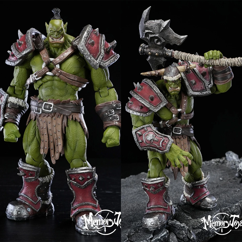 New Stock Memory toys 1/12 Scale Adventurer World Orc Captain Kagas Full Set For 20.5cm Anime Action Figures Model Toys