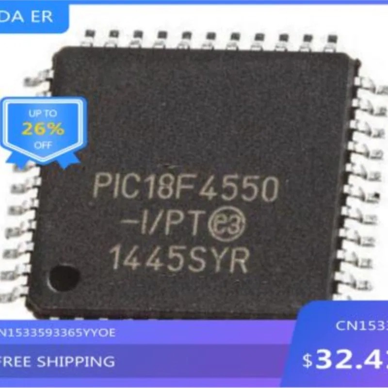 IC 新しいオリジナル本物の新しい 100% オリジナル商品 PIC18F4550 PIC18F4550-I PIC18F4550-I/P DIP