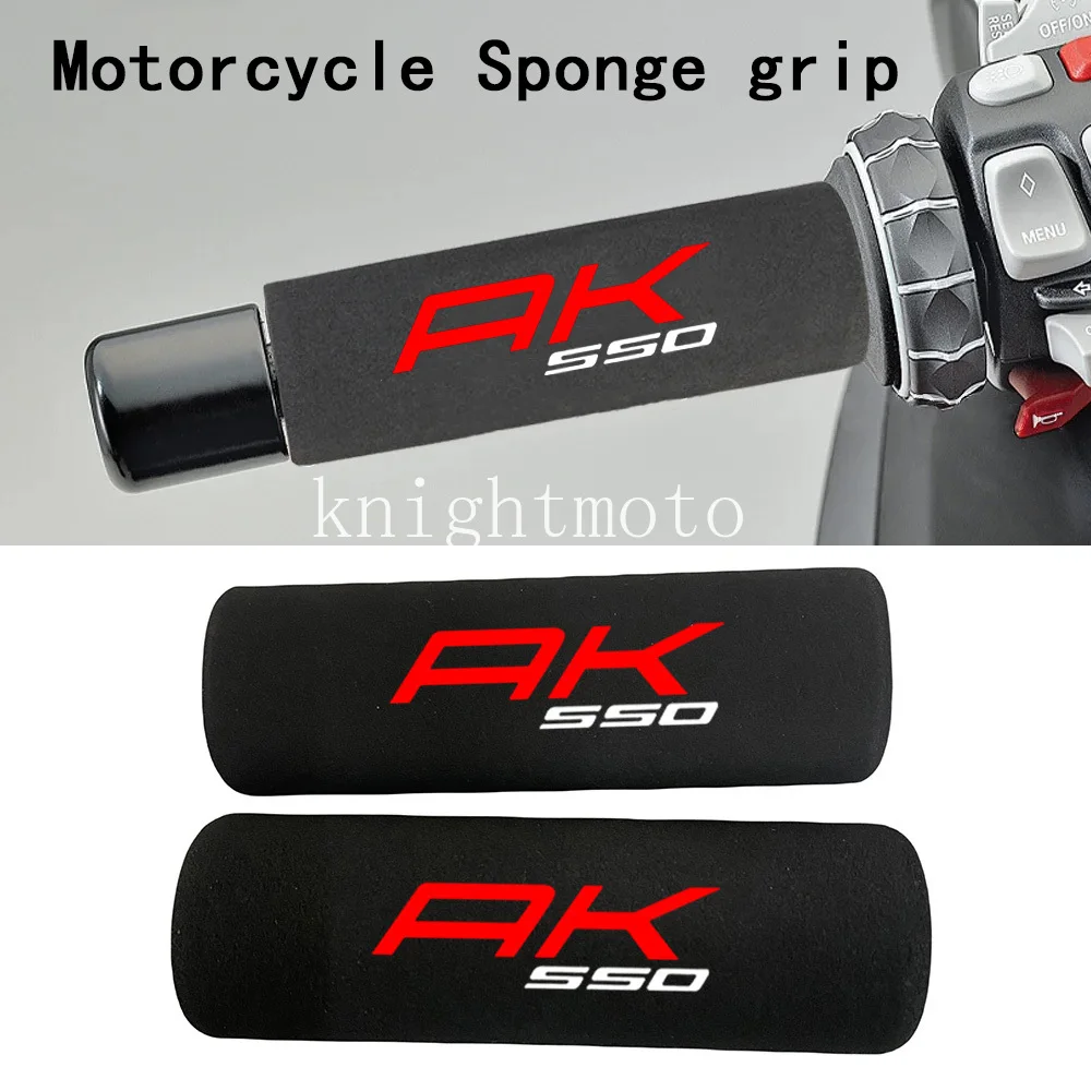 

Sponge Grip Adventure Sports Motorcycle Handlebar Grips Anti Vibration for KYMCO AK 550 2016-2023 Accessories