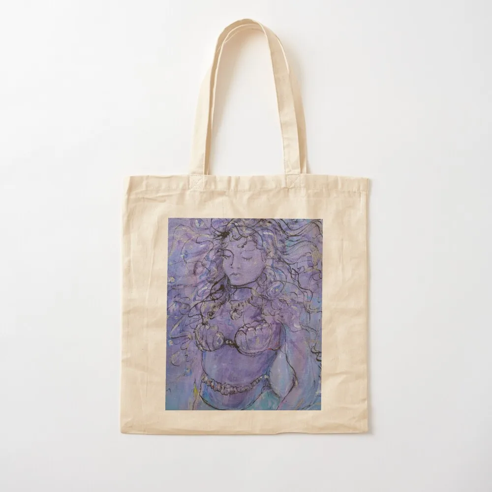 Mermaid Tote Bag Canvas stote bag Woman shopper bag shopper women canvas