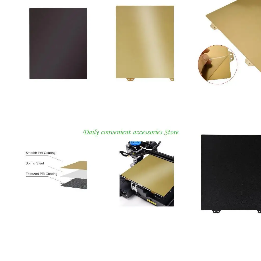 

97QB Принтер стальной лист предварительно применяется базовая платформа PEI для Ender 3/5 / V2