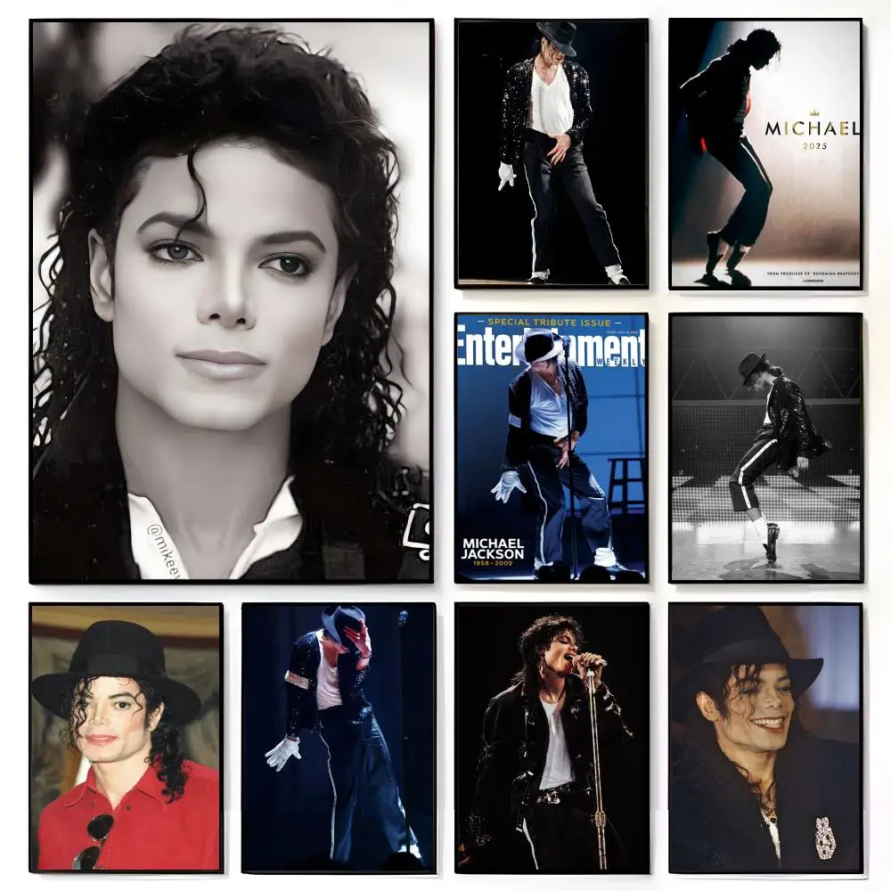 M-michael Beat It J_ackson Poster American Film Mural Home Childrens Room Wall Decor Print