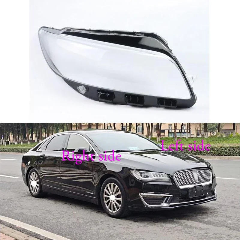 

For Lincoln MKZ 2017 2018 2019 2020 2021 Headlight Shell Lamp Shade Transparent Cover Headlight Glass Headlamp Cover