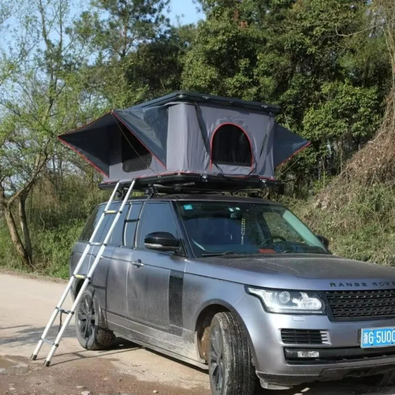 3-4 Person  Camping 4x4  Waterproof Roof Aluminum Shell Car Rooftop Tent Hard Shell Roof Top Tent for Sale,Customization