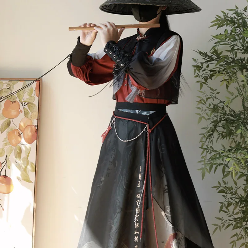 

Wei Wuxian MoRan Chinese TV Antiquities Series 2Ha Immortality chu wanning Cosplay MoDaoZuShi Costume White Dress Ancient hanfu