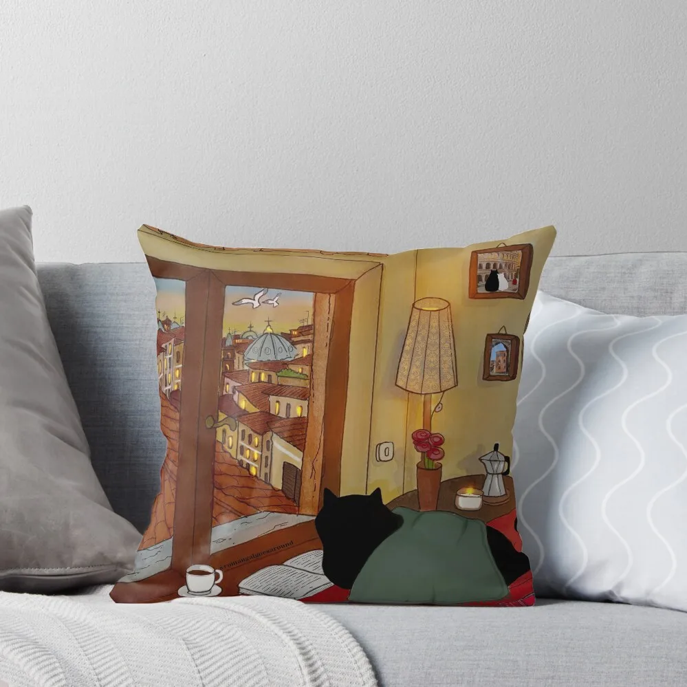 

Stanis Cozy at Home Throw Pillow christmas supplies Decorative pillowcase Christmas s Covers pillow