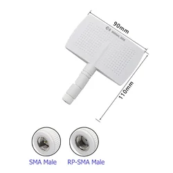 2.4G WiFi Directional Rotatable Antenna 18dbi High Gain Amplifier Antenna 2400-2500MHz Signal Booster for Wireless Route Modem