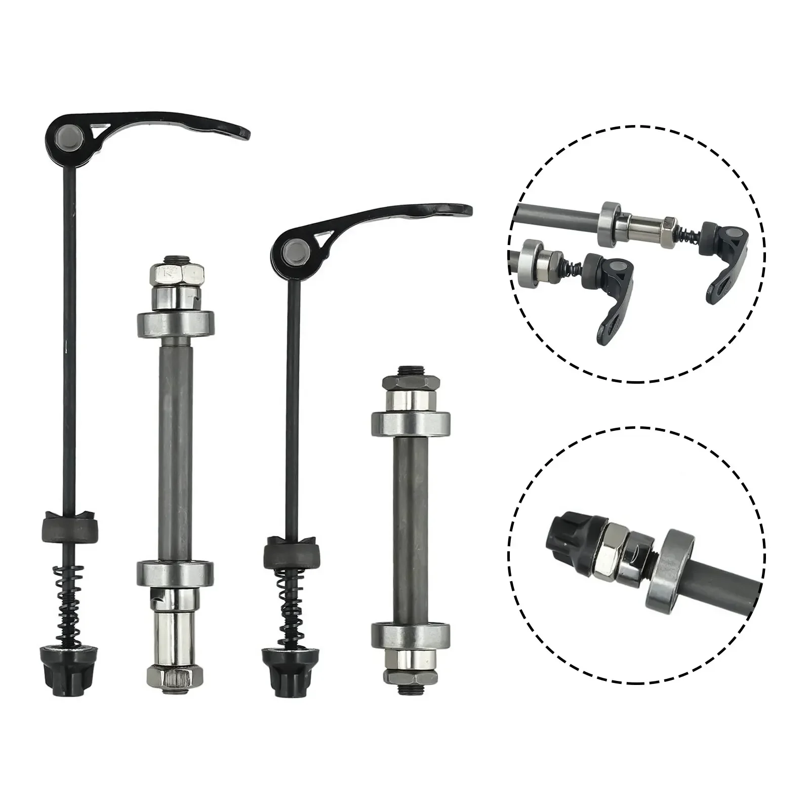 Bicycle Quick Release Front Rear Axle Release Rod Front And Rear Bearing Road Bikes Rear Axle Modification Accessories 3 Options