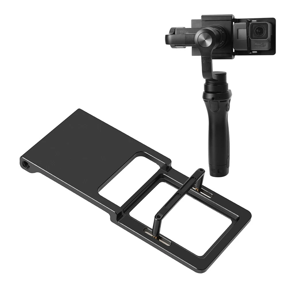 Handheld Stabilizer Gimbal Switch Plate Adapter Mount for DJI OSMO Zhiyun Feiyu Action Camera Accessories