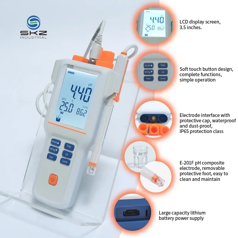 

NEW PH110B water quality detector 3.5 inches ph meter tester