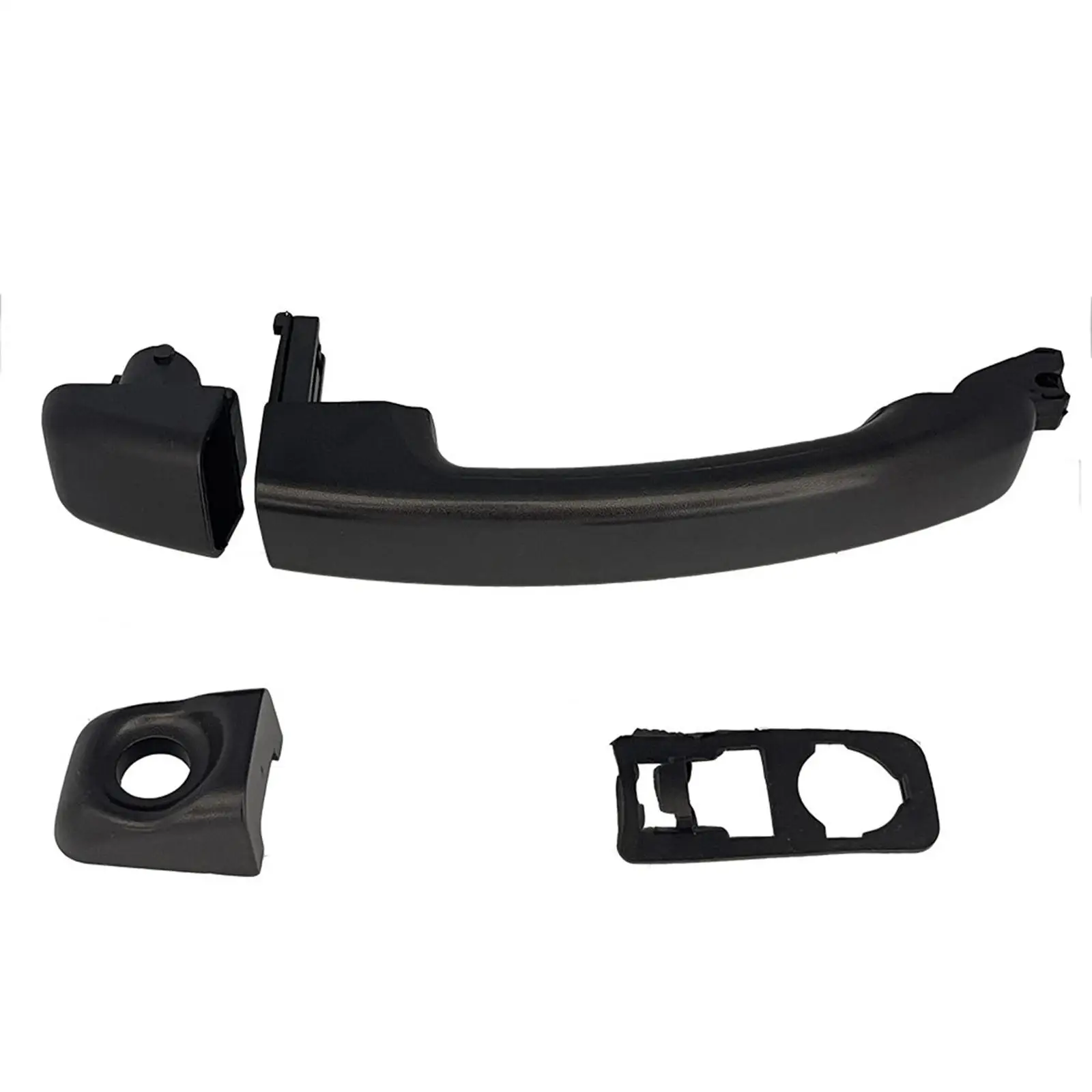 Replacement Door Handle 4420185 Exterior Sliding Door Component for Renault Master MK3 2010 Plastic Black