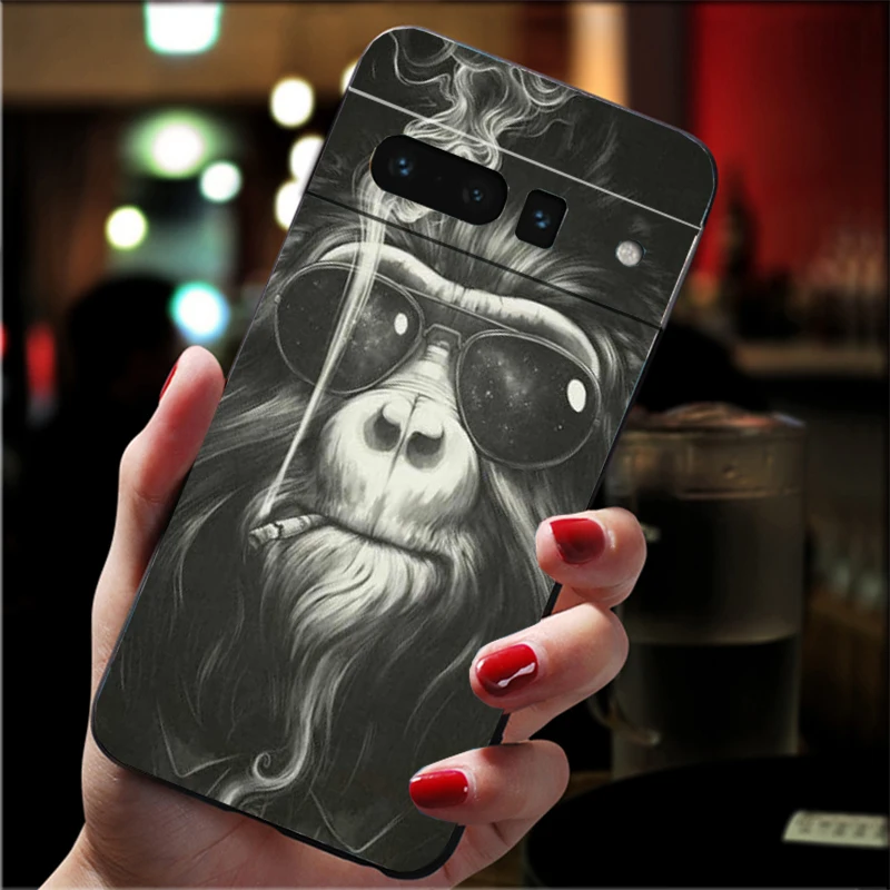 

Phone Case For Google Pixel 10 Pro XL 9 Pro XL 8 7 6 Pro 9A 8A 7A 6A Pixel 8 7 6 5 Weed Cigarette Smoking