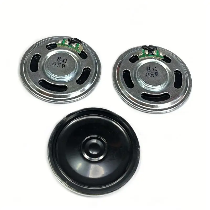 

1 шт., диаметр 30 мм, 32 мм, 36 мм, 40 мм, 45 мм, 50 мм, 57 мм, громкоговоритель 0,5 Вт, 8 Ом, ультратонкий рупорный динамик