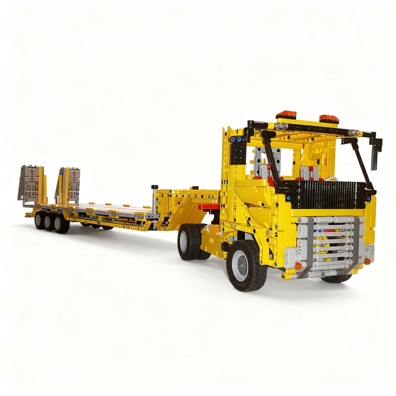 2221pcs MOC Tieflader V2 Low Loader V2 Technical Model Building Blocks Toys Architecture Christmas Gift Idea Brick Education DIY