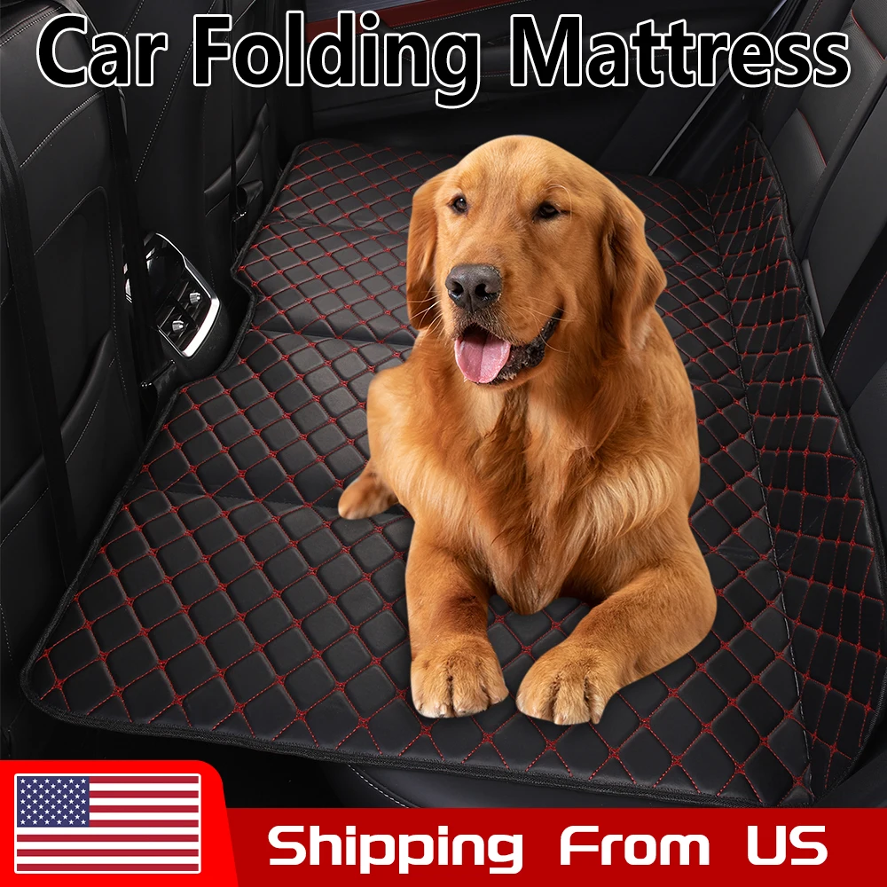 

Автомобильный матрас, ненадувной автомобильный матрас на заднем сиденье, портативный складной матрас, износостойкий для путешествий в автомобиле, матрас из искусственной кожи для кемпинга