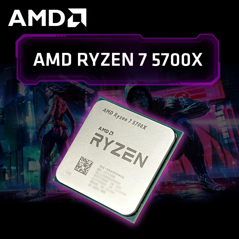 

Процессор AMD Ryzen 7 5700X, 8 ядер, 16 потоков, 4.6 ГГц, AM4, R7 5700X - без кулера (гарантия 3 года)