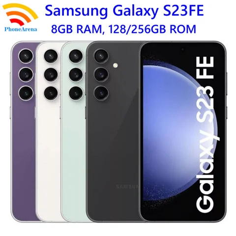 Samsung Galaxy S23 FE 5G S711U1 S711B S7110 S711N 6.4" AMOLED 8GB 128/256GB Snapdragon NFC Original Unlocked Android Cell Phone