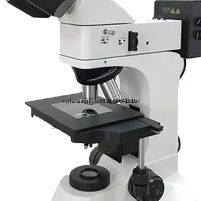 Laboratory Transmit Light Metallurgical Microscope With Brightfield And Darkfield