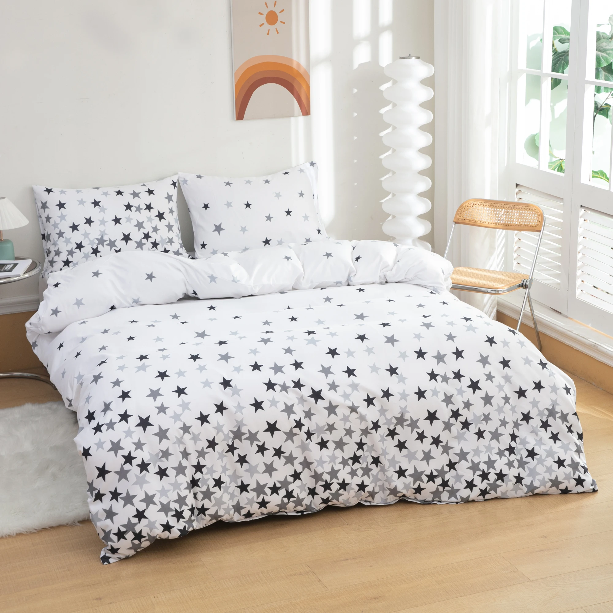 2 Pillowcases + 1 Duvet Cover, - Duvet Insert White review and price