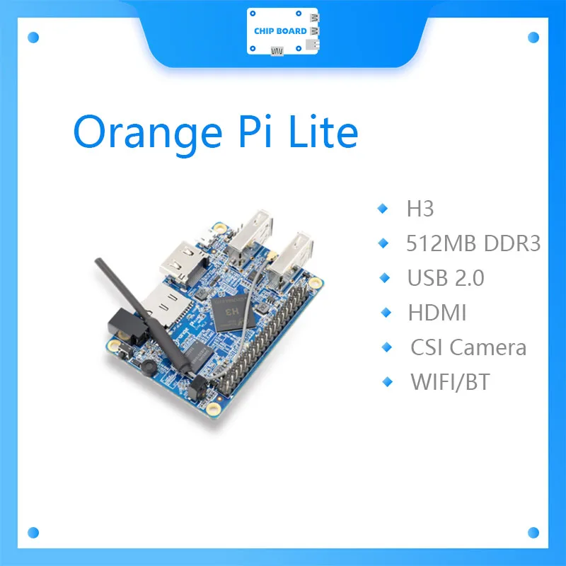 

Orange Pi Lite 512 МБ DDR3 с четырехъядерной Wi-Fi-антенной 1,2 ГГц Поддержка Android, изображения Ubuntu