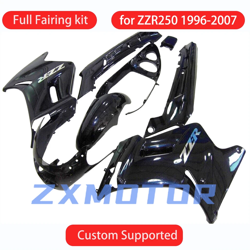 Fairing Kit Motorcycle ZZR 250 1996-2007 Fairings Aftermarket for KAWASAKI ZZR 250 96 97 98 99 00 01 02 03 04 05 06 07