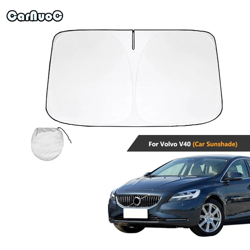 

For Volvo V40 2012-2019 Car Sunshade Sun Shade Front Rear Window Film Windshield Visor Cover UV Protect Reflector Accessories