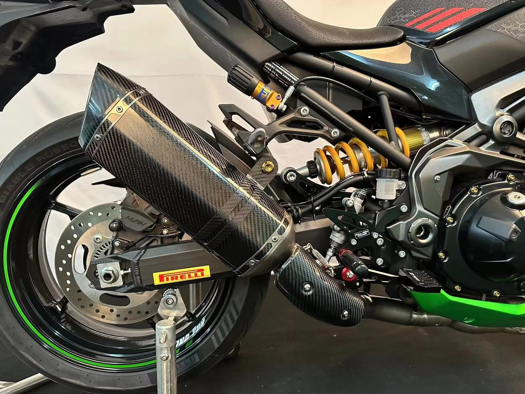 Factory Selling After Market Performance Motorcycle Exhaust Muffler Pipe System For 600cc Supersport Bike, Aftermarket Racing Es