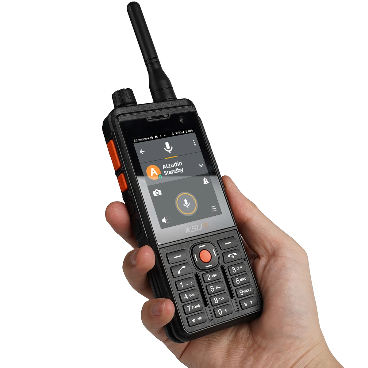KSUN AL1 Walkie Talkie Long Range 5000km Pair WCDMA CDMA GSM Visualized Intercom GPS 4G Walkie Talkie Compatible with ZELLO APP