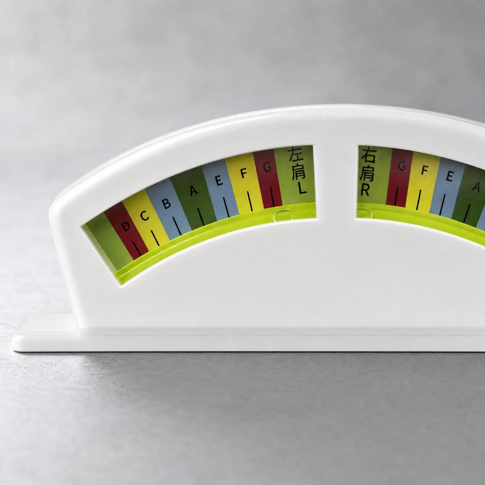 Tailoring Shoulder Slope Gauge Tool with Dual Side Graduated Marks for Precise Garment Shoulder Alignment