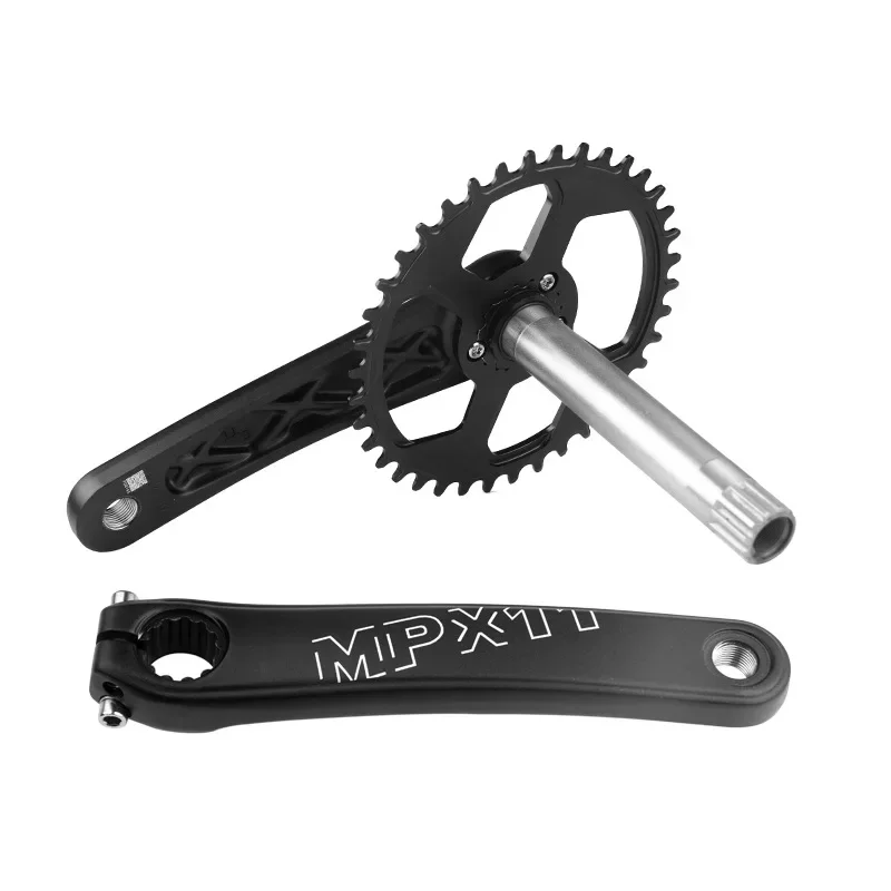 Prowheel MPX11 Snow Bike Crankset 176MM Axis 170mm Crank arms with Adjustable Bottom Bracket BB100/120mm Bicycle Parts