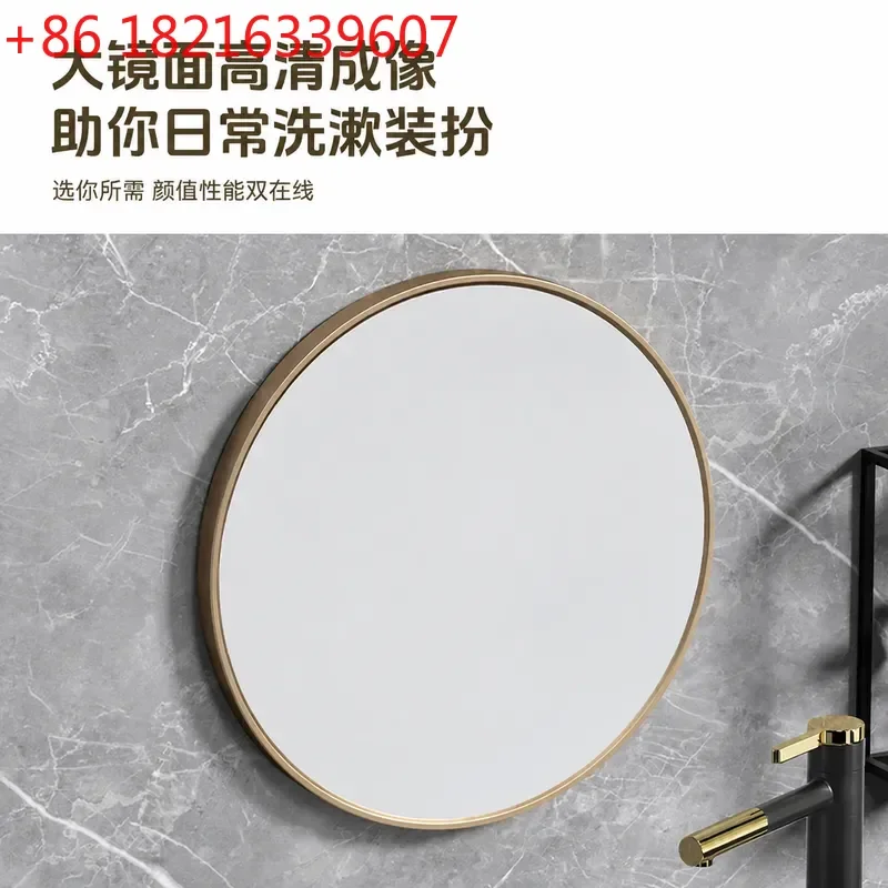 YAOModern Simple Black Ceramic Table Basin with Integrated Mirror Shelf Washbasin Set Bright One Piece Design Bathroom Sink