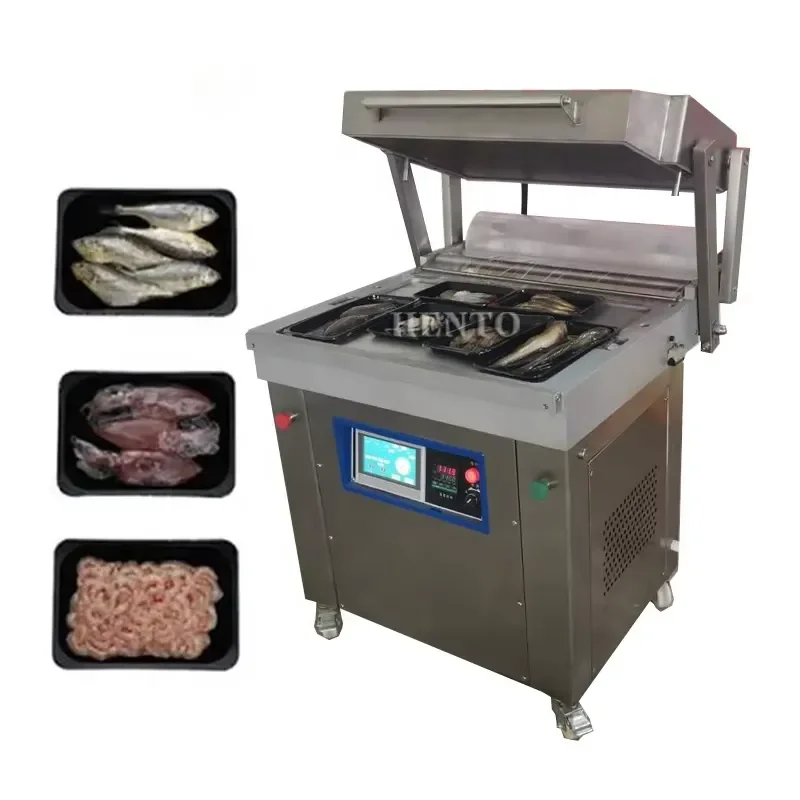 High Performance Vacuum Packaging Tray Machine / Sausage Vacuum Packing Machine / Vacuum Packing Machine