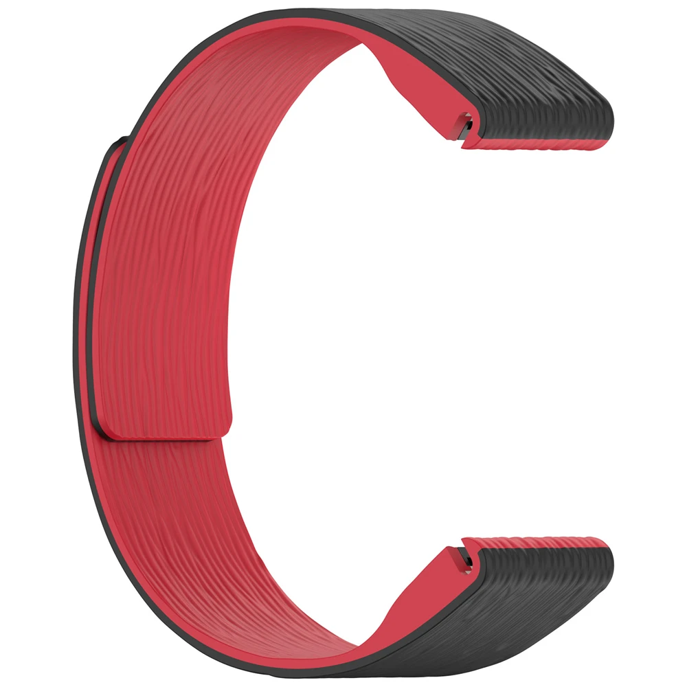 

20mm 22mm 26mm Universal Dual Colors Soft magnetic watch strap For Garmin fenix 8 8Pro 7 7S 7X 6 6S 5S Watchband