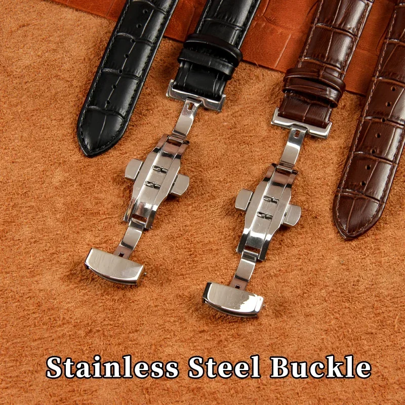 حزام ساعة أصلي لساعة تيسو 1853 T035 حزام ساعة كوتو للرجال 22 مللي متر 23 مللي متر 24 مللي متر جلد البقر Coolfigure T 035410   اكسسوارات