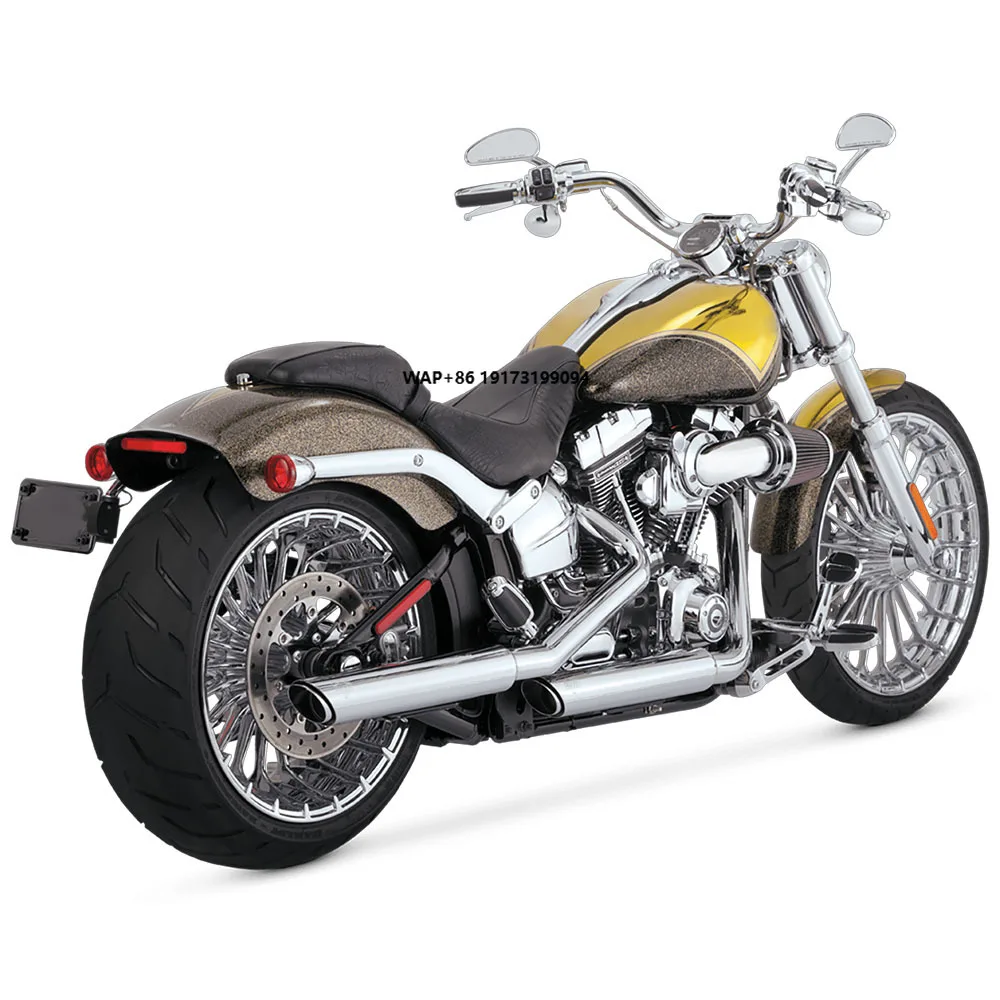 Stainless Steel Motorcycle Exhaust Muffler Pipe Full Coverage Heat Shields Compatible for 2014-2022 Sportster Models