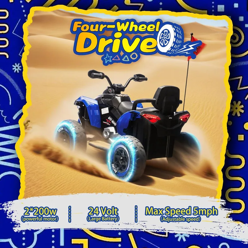 Voitures jouets électriques pour enfants, contrôlées par parents, avec commutation à grande et basse vitesse, motos pour enfants avec histoires anglaises