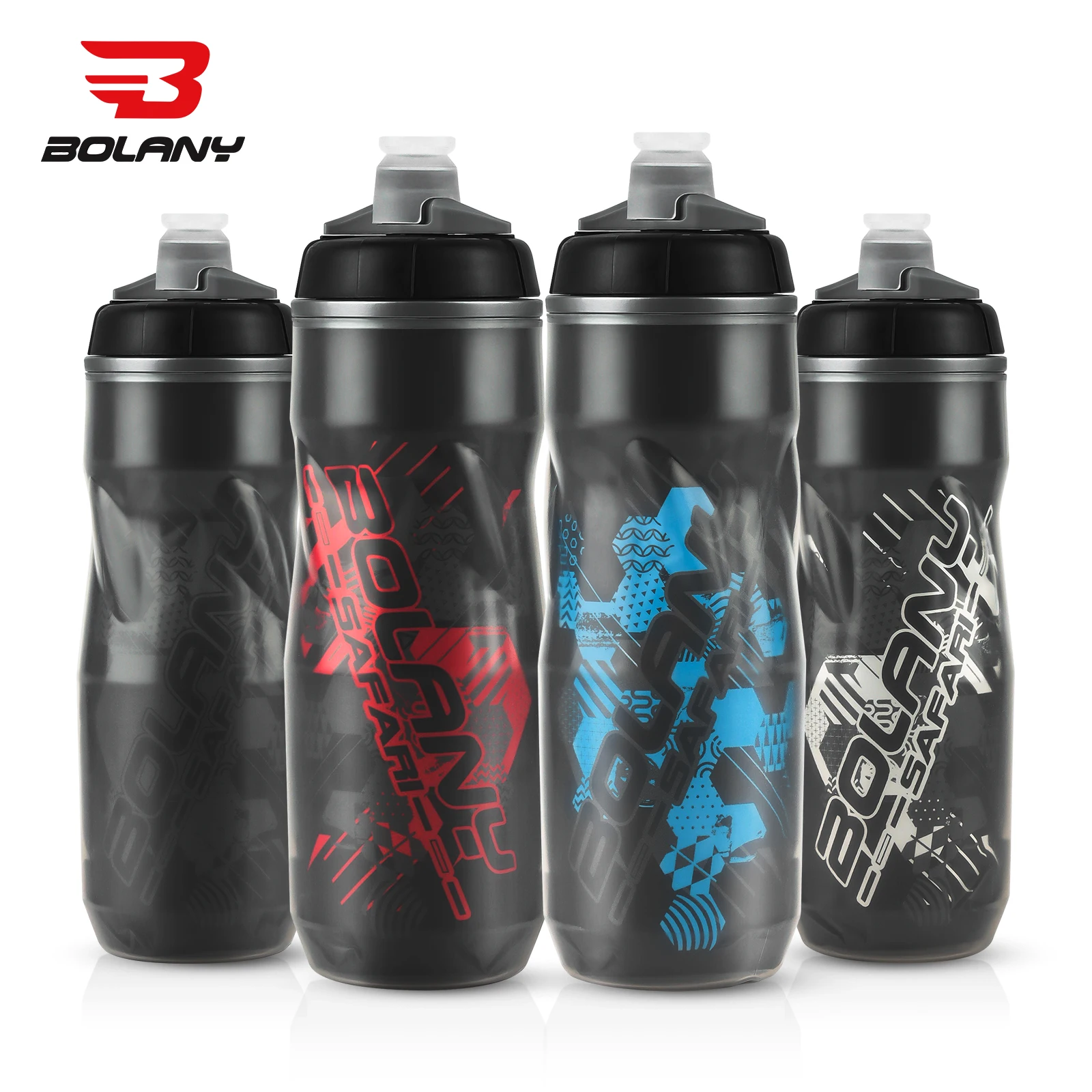 Bolany bicykl voda láhev láhev heat-and ice-protected outdoorové sportovní pohár leak-proof 600ml fitka voda pohár cyklistika aparatura