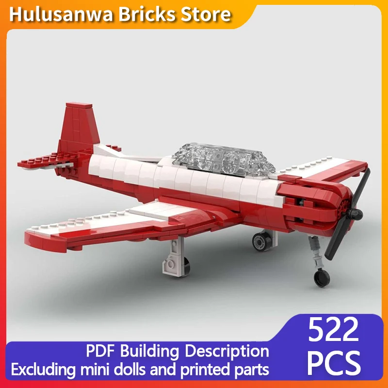 

Модель учебного самолета CJ-6, конструктор MOC, военная техника, модульные технологичные подарки, набор для сборки, детские игрушки, праздничный подарок